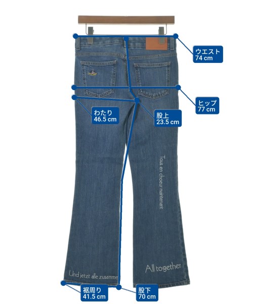 STELLA McCARTNEY（ステラマッカートニー）デニムパンツ 青 サイズ:26(M位) レディース/2200680580047