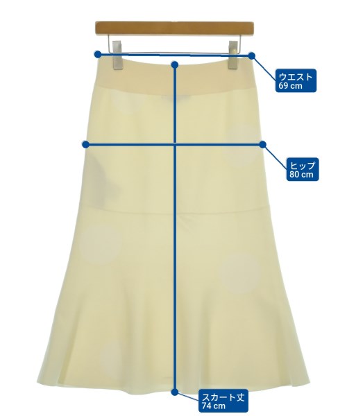 STELLA McCARTNEY（ステラマッカートニー）ロング・マキシ丈スカート 白 サイズ:M レディース/2200689735219