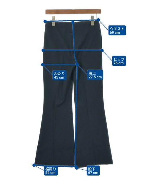STELLA McCARTNEY（ステラマッカートニー）スラックス 紺 サイズ:36(XS位) レディース/2200685916148