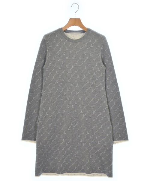 STELLA McCARTNEY（ステラマッカートニー）ワンピース グレー サイズ:38(S位) レディース/2200690257076