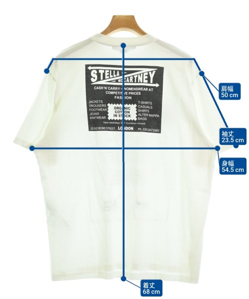 STELLA McCARTNEY（ステラマッカートニー）Tシャツ・カットソー 白 サイズ:44(S位) メンズ/2200691464176