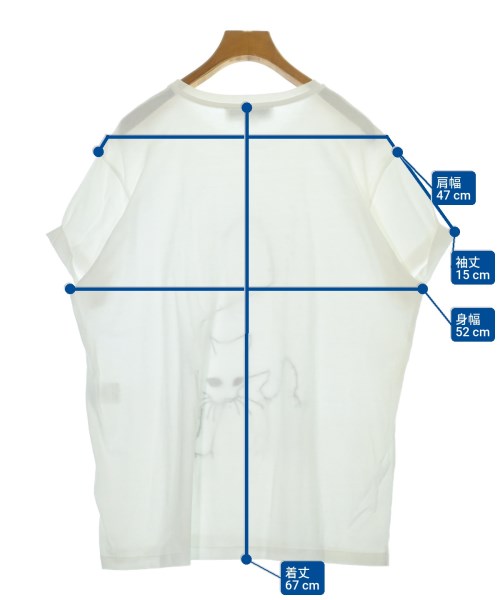 STELLA McCARTNEY（ステラマッカートニー）Tシャツ・カットソー 白 サイズ:46(XL位) レディース/2200691464367