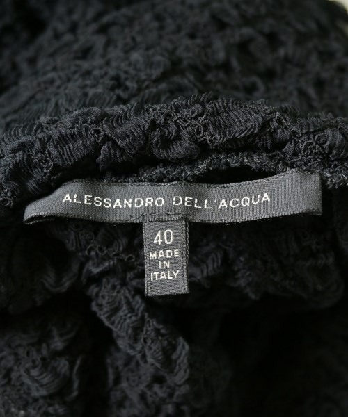 ALESSANDRO DELL'ACQUA（アレッサンドロデラクア）ニット・セーター 黒 サイズ:40(M位) レディース/2200715607077