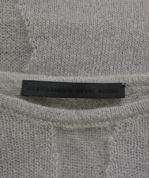 ALESSANDRO DELL'ACQUA（アレッサンドロデラクア）ニット・セーター グレー サイズ:42(M位) レディース/2200652662078