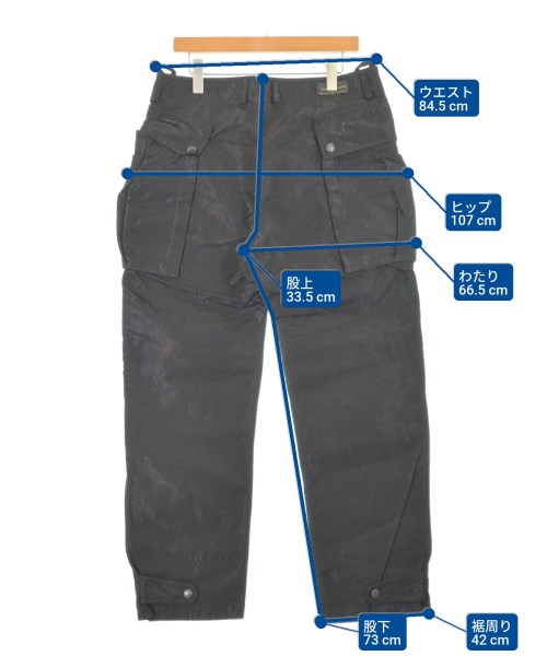 GRIFFIN（グリフィン）カーゴパンツ 黒 サイズ:M メンズ/2200658863394