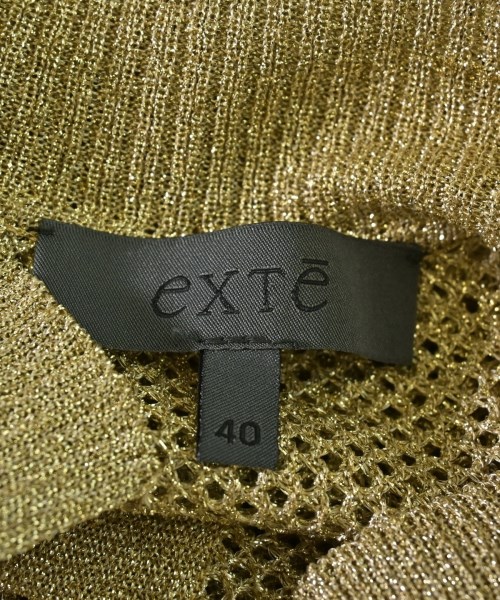 exte（エクステ）Tシャツ・カットソー ゴールド サイズ:40(M位) レディース/2200607442014