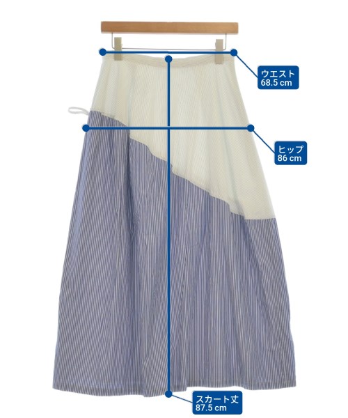 CHALAYAN（チャラヤン）ロング・マキシ丈スカート 白 サイズ:M レディース/2200608746142