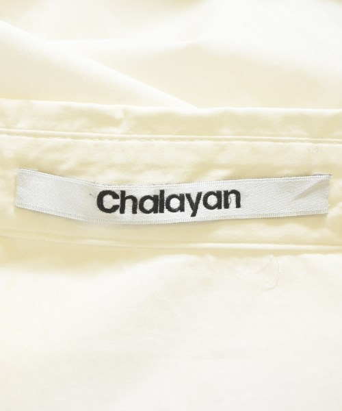 CHALAYAN（チャラヤン）カジュアルシャツ 白 サイズ:S メンズ/2200718918460