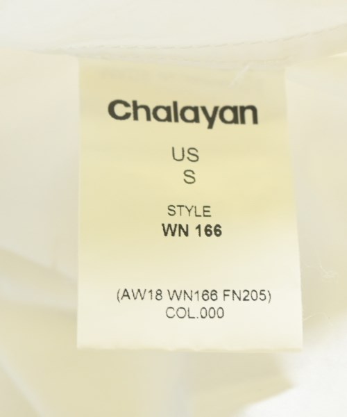 CHALAYAN（チャラヤン）カジュアルシャツ 白 サイズ:S メンズ/2200718918460