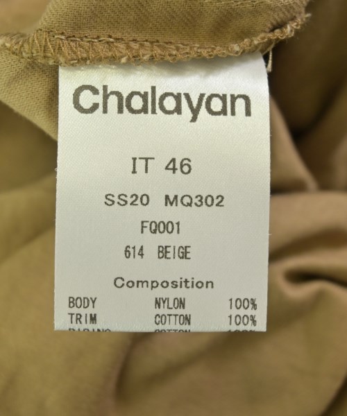CHALAYAN（チャラヤン）ショートパンツ ベージュ サイズ:46(M位) メンズ/2200724636051