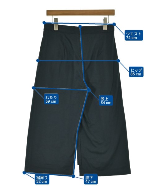 CHALAYAN（チャラヤン）クロップドパンツ 紺 サイズ:S レディース/2200721297187