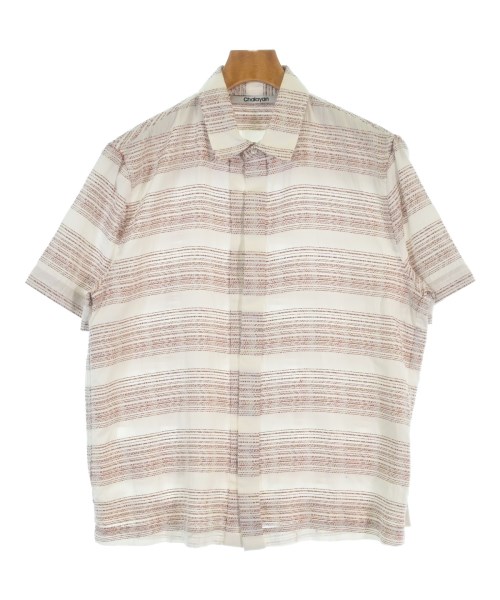 CHALAYAN(チャラヤン)カジュアルシャツ 白 サイズ:48(L位)/2200687990047