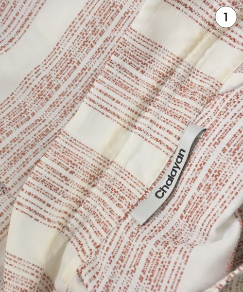 CHALAYAN（チャラヤン）カジュアルシャツ 白 サイズ:48(L位) メンズ/2200687990047