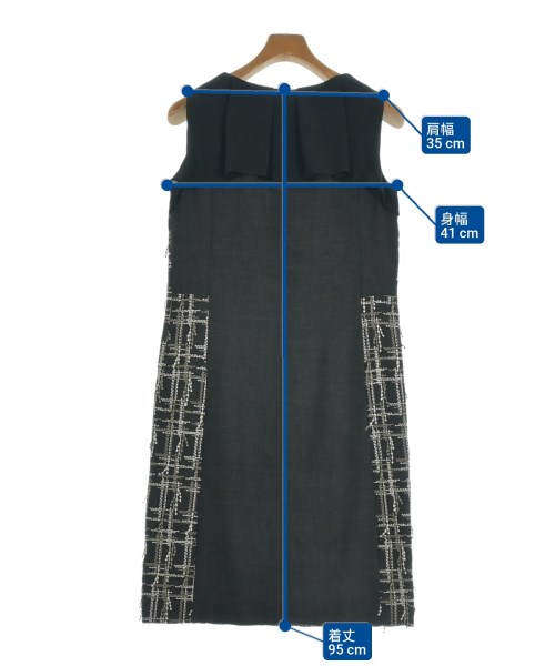 setaichiro（セタ　イチロウ）ワンピース グレー サイズ:1(S位) レディース/2200616912096