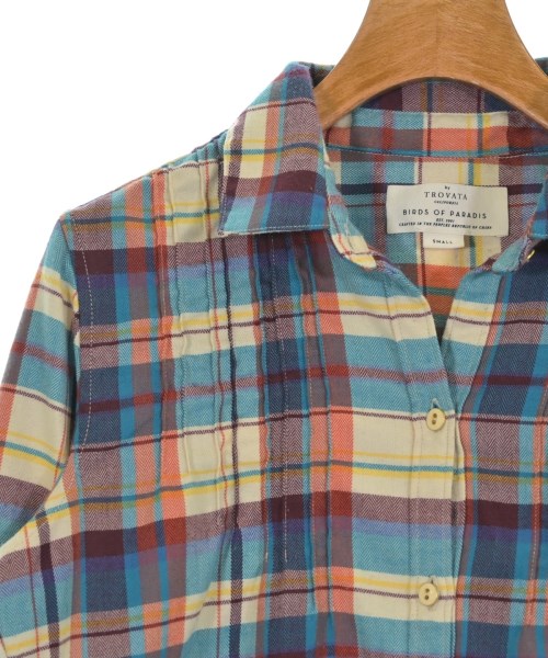TROVATA（トロヴァータ）カジュアルシャツ 青 サイズ:S レディース/2200579616031