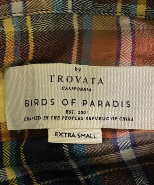 TROVATA（トロヴァータ）カジュアルシャツ 茶 サイズ:XS レディース/2200668957106