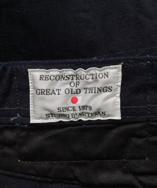 STUDIO D'ARTISAN（ステュディオダルチザン）デニムパンツ 紺 サイズ:34(XL位) メンズ/2200618205073