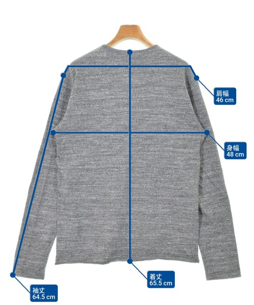 STUDIO D'ARTISAN（ステュディオダルチザン）Tシャツ・カットソー グレー サイズ:40(M位) メンズ/2200629143043