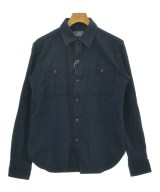 STUDIO D'ARTISAN（ステュディオダルチザン）カジュアルシャツ 紺 サイズ:40(L位) メンズ/2200614886115