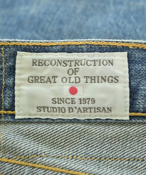 STUDIO D'ARTISAN（ステュディオダルチザン）デニムパンツ 青 サイズ:32(L位) メンズ/2200670114054