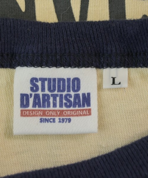 STUDIO D'ARTISAN（ステュディオダルチザン）Tシャツ・カットソー ベージュ サイズ:L メンズ/2200674091139