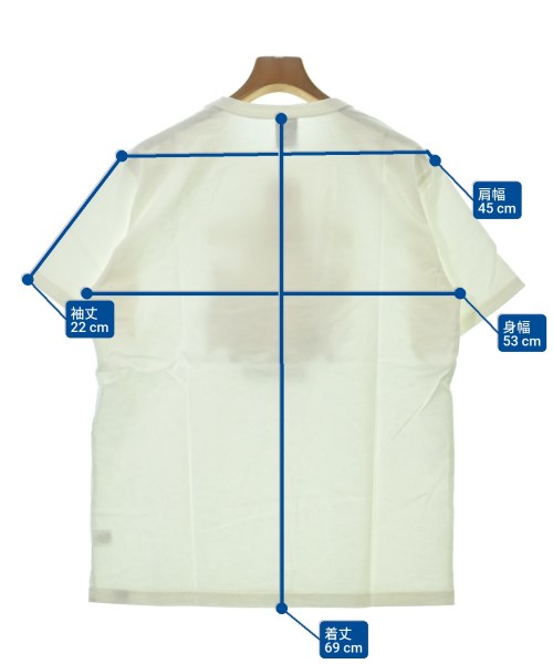 STUDIO D'ARTISAN（ステュディオダルチザン）Tシャツ・カットソー 白 サイズ:XL メンズ/2200681337091