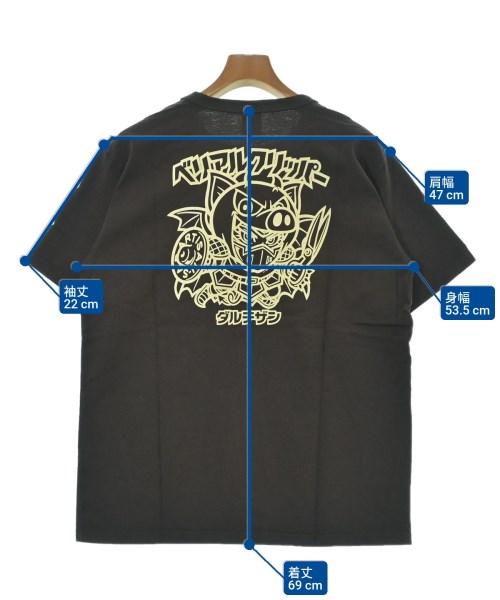 STUDIO D'ARTISAN（ステュディオダルチザン）Tシャツ・カットソー 茶 サイズ:XL メンズ/2200681337107
