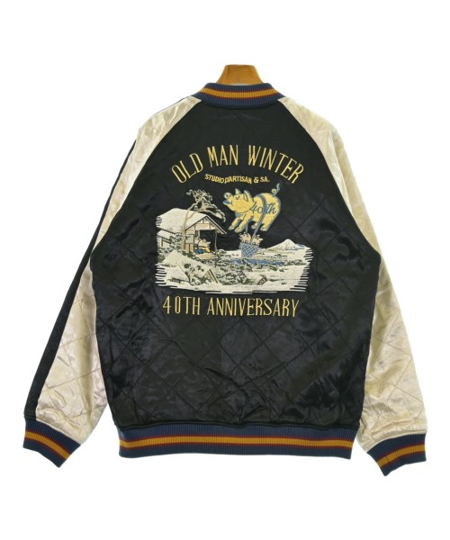 STUDIO D'ARTISAN（ステュディオダルチザン）ブルゾン 黒 サイズ:44(XXL位) メンズ/2200653547060