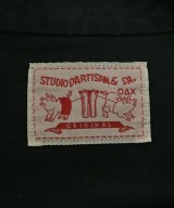 STUDIO D'ARTISAN（ステュディオダルチザン）カジュアルシャツ 黒 サイズ:M メンズ/2200714090153