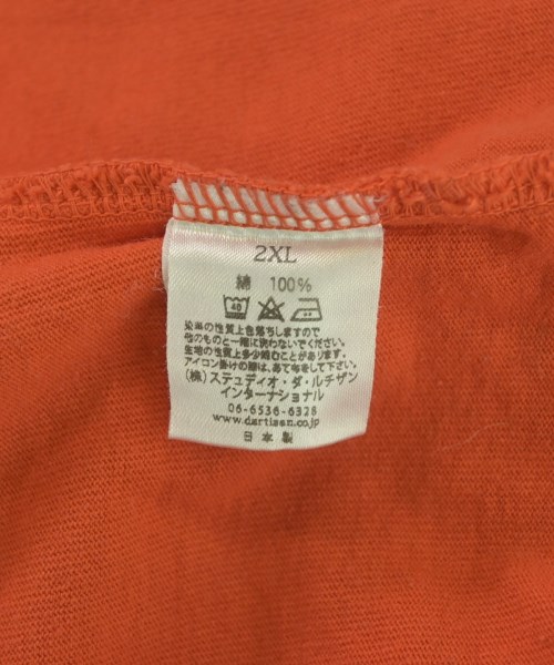STUDIO D'ARTISAN（ステュディオダルチザン）Tシャツ・カットソー オレンジ サイズ:2XL メンズ/2200704862067