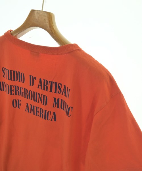 STUDIO D'ARTISAN（ステュディオダルチザン）Tシャツ・カットソー オレンジ サイズ:2XL メンズ/2200704862067