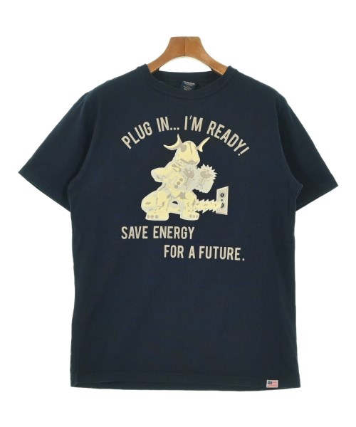 STUDIO D'ARTISAN(ステュディオダルチザン)Tシャツ・カットソー 紺 サイズ:L/2200678351079