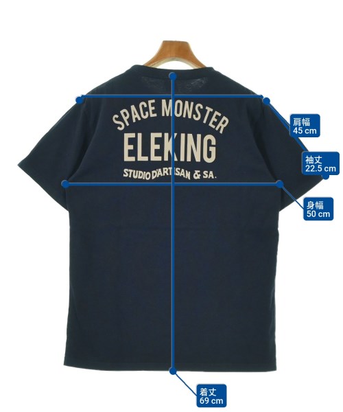 STUDIO D'ARTISAN（ステュディオダルチザン）Tシャツ・カットソー 紺 サイズ:L メンズ/2200678351079