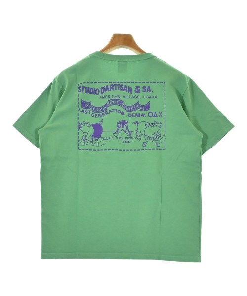 STUDIO D'ARTISAN（ステュディオダルチザン）Tシャツ・カットソー 緑 サイズ:M メンズ/2200678351086
