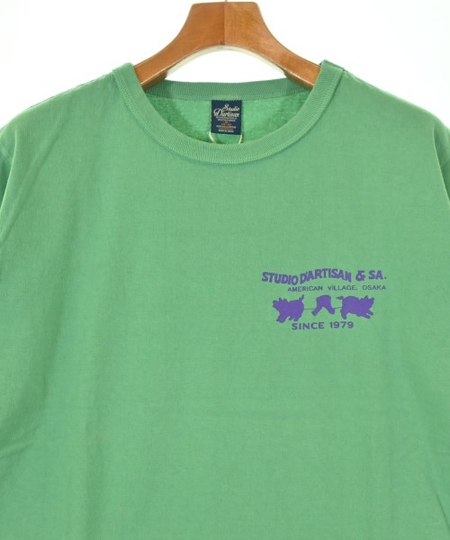 STUDIO D'ARTISAN（ステュディオダルチザン）Tシャツ・カットソー 緑 サイズ:M メンズ/2200678351086