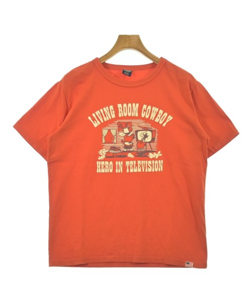 STUDIO D'ARTISAN(ステュディオダルチザン)Tシャツ・カットソー オレンジ サイズ:M/2200678351116