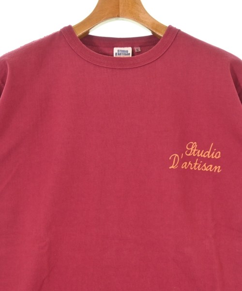 STUDIO D'ARTISAN（ステュディオダルチザン）Tシャツ・カットソー 赤 サイズ:L メンズ/2200678351123