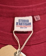 STUDIO D'ARTISAN（ステュディオダルチザン）Tシャツ・カットソー 赤 サイズ:L メンズ/2200678351123