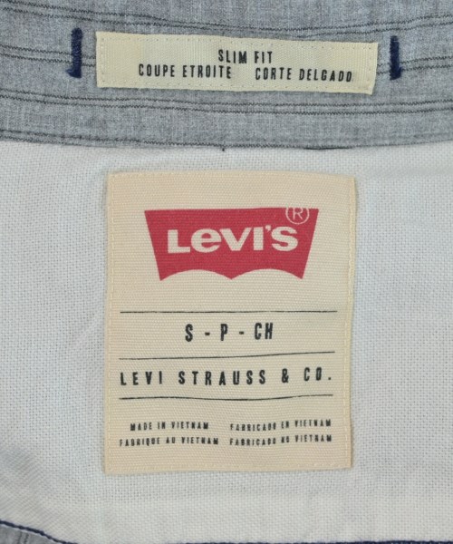 Levi's（リーバイス）カジュアルシャツ グレー サイズ:S メンズ/2200554955056