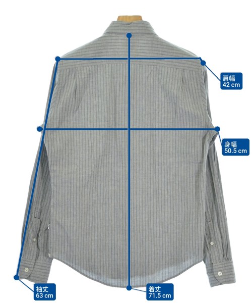 Levi's（リーバイス）カジュアルシャツ グレー サイズ:S メンズ/2200554955056