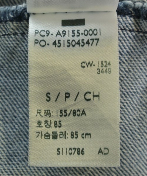 Levi's（リーバイス）デニムジャケット 紺 サイズ:S レディース/2200554046013