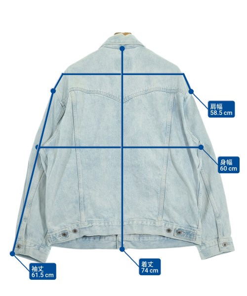 Levi's（リーバイス）デニムジャケット 青 サイズ:L メンズ/2200635407016