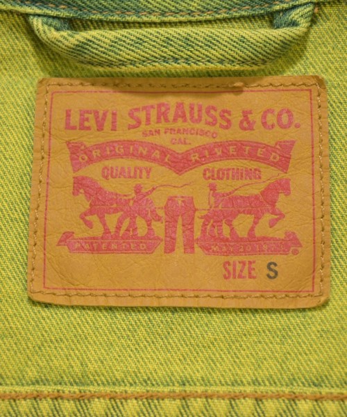 Levi's（リーバイス）デニムジャケット 緑 サイズ:S メンズ/2200622526034