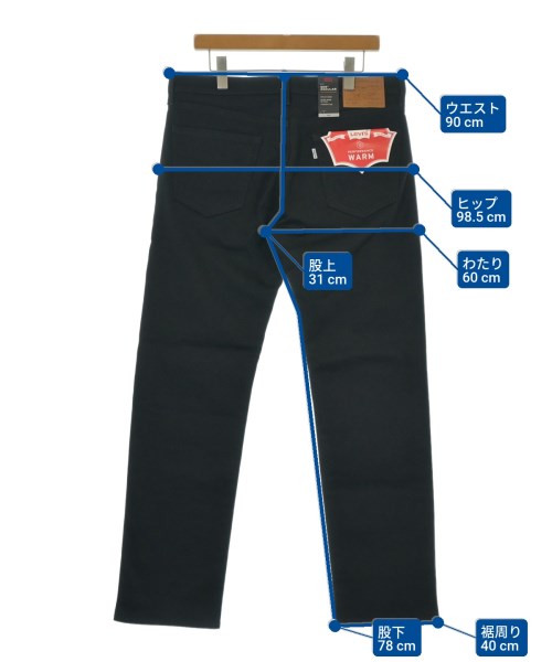 Levi's（リーバイス）カーゴパンツ 黒 サイズ:32(L位) メンズ/2200623659083