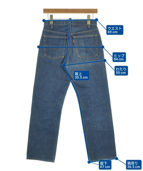 Levi's（リーバイス）デニムパンツ 紺 サイズ:-(M位) レディース/2200635693037