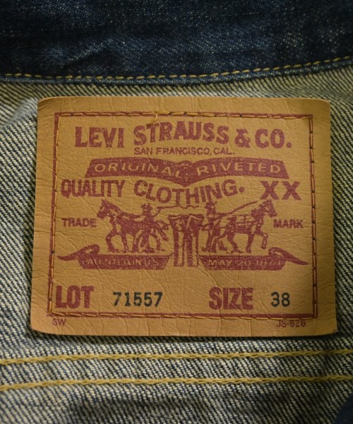 Levi's（リーバイス）デニムジャケット 紺 サイズ:38(M位) メンズ/2200637555012