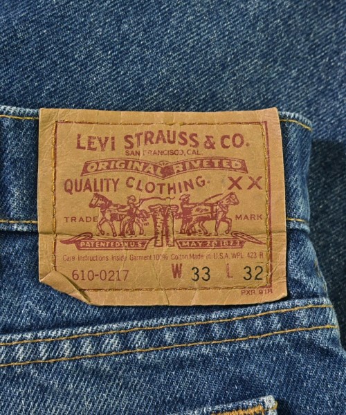 Levi's（リーバイス）デニムパンツ 青 サイズ:33(L位) メンズ/2200639261058