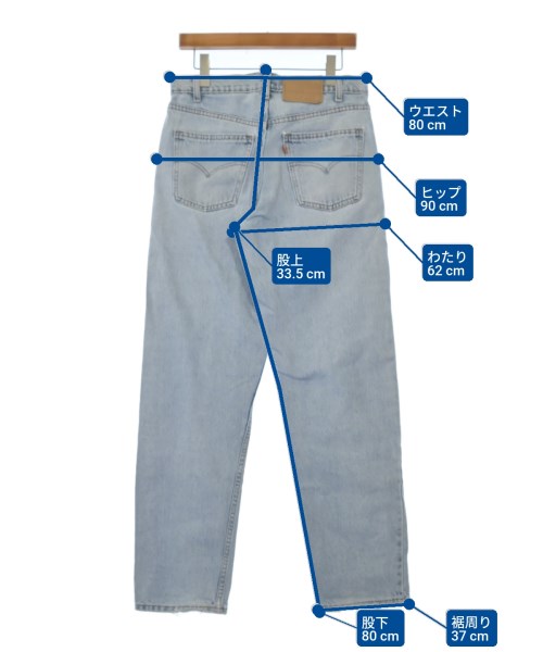 Levi's（リーバイス）デニムパンツ 青 サイズ:32(L位) メンズ/2200626528027