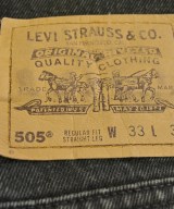 Levi's（リーバイス）デニムパンツ 黒 サイズ:33(L位) メンズ/2200641190025