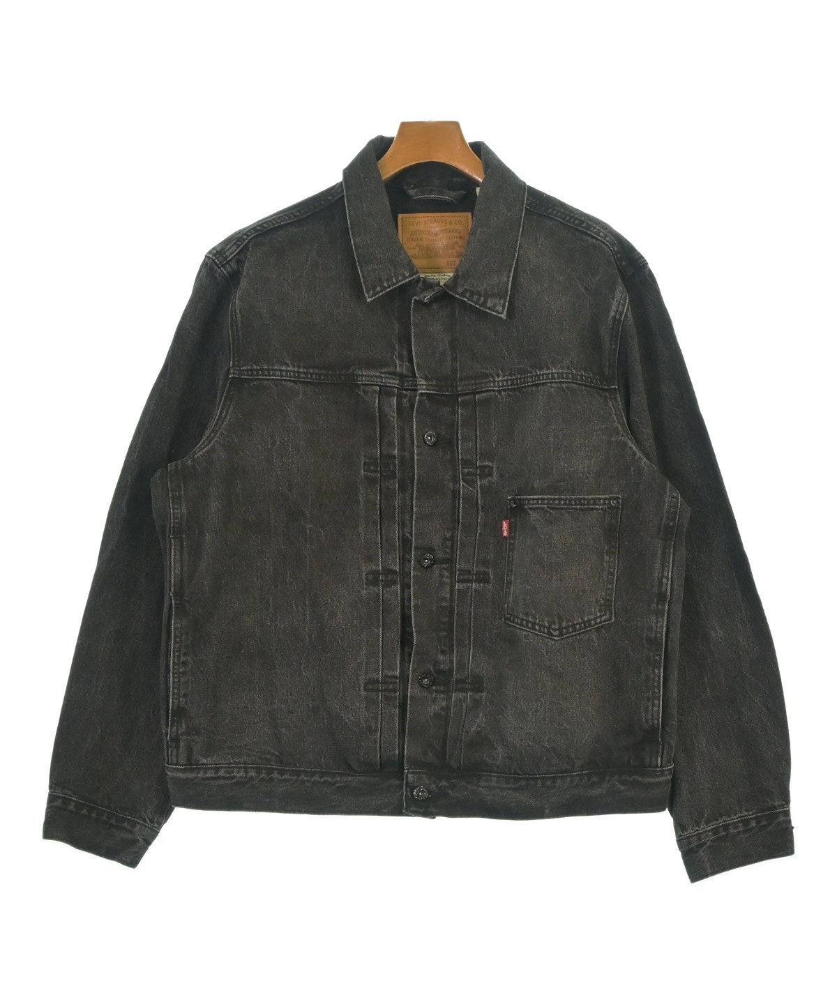 Levi's（リーバイス）デニムジャケット 黒 サイズ:L メンズ